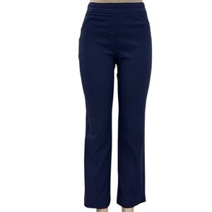 Drapers Damons Blue Slimtacular Straight Leg Lightweight Pull On Pants Medium